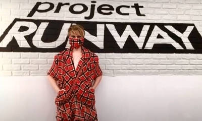 leadrunway Uczestnik "Project Runway" 2019 o imieniu Kovid zaprezentował strój maski na twarz (wideo)